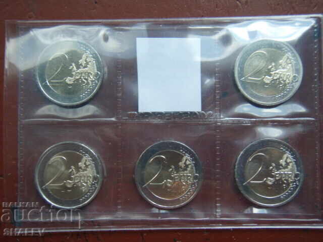 2 euro 2025 Germania „Saarland” A,D,F,G,J /Germania/ - 2 euro - 6