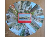 Set of postcards from Moscow 1980 - 15 pieces