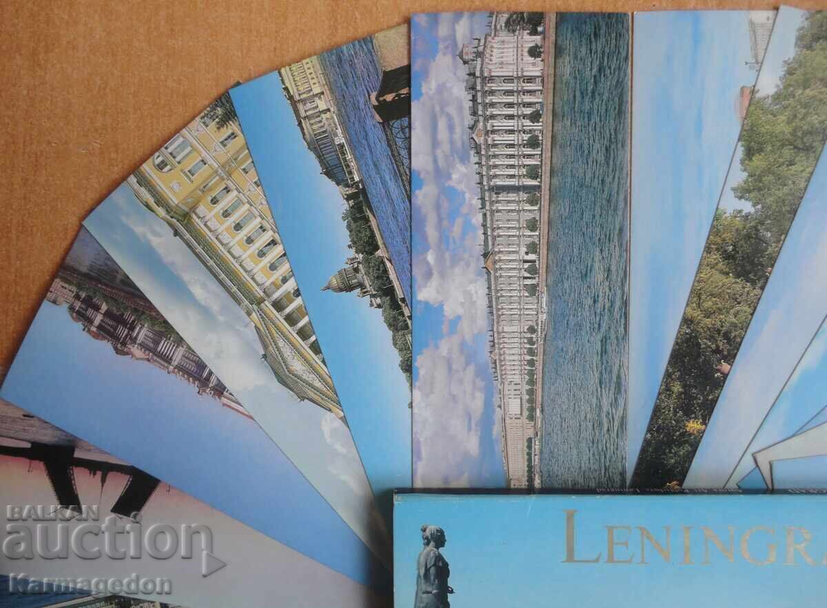 Set of postcards from Leningrad 1980 - 24 pieces with price 8.00 BGN | € 4.09 Set of postcards from Leningrad 1980 - 24 pieces with price 8.00 BGN | € 4.09