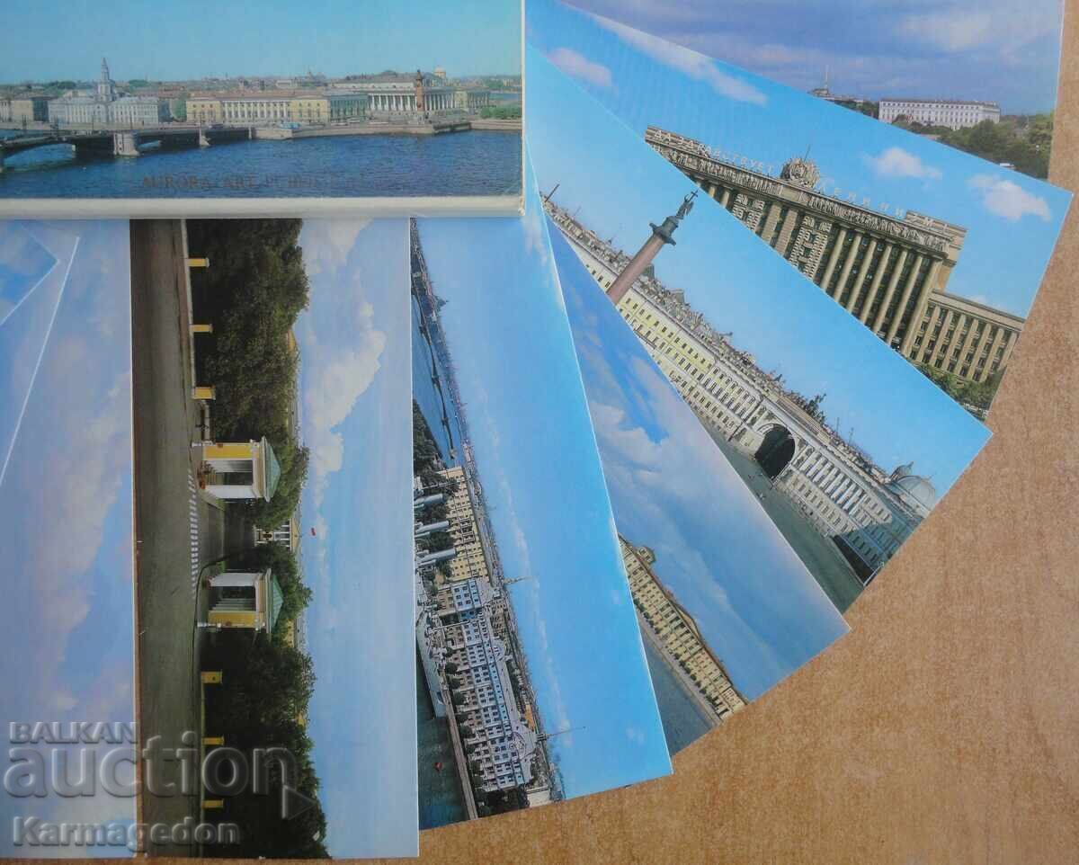 Licitație Set de cărți poștale din Leningrad 1980 - 24 de bucăți Licitație Set de cărți poștale din Leningrad 1980 - 24 de bucăți