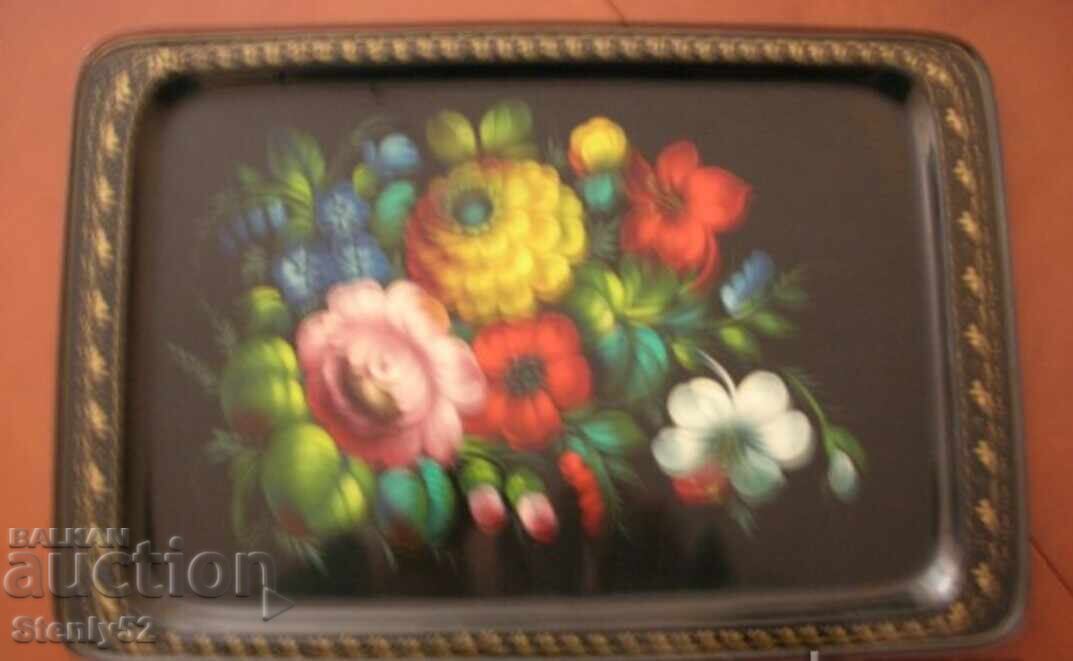 Large Russian serving tray Large Russian serving tray