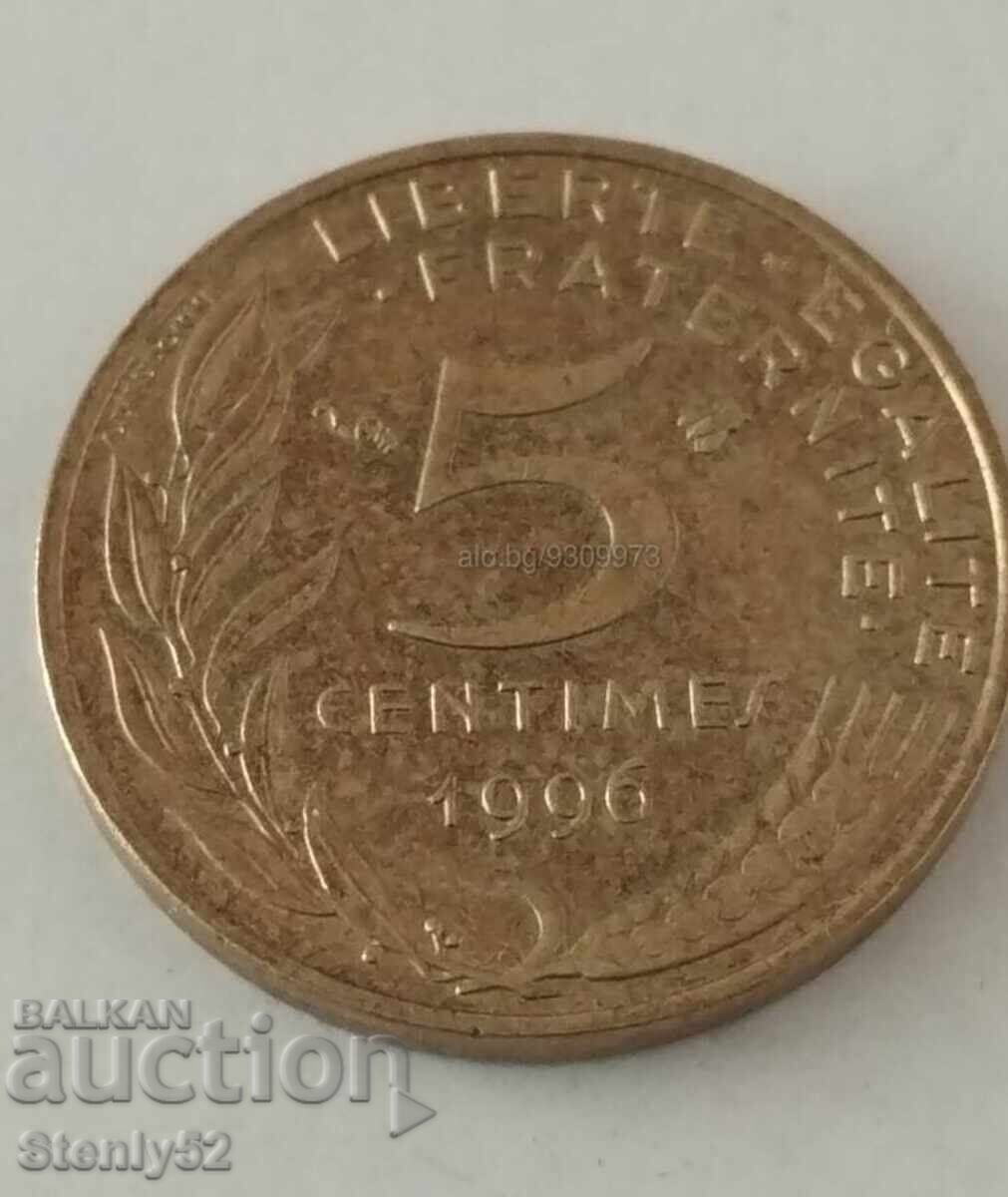 5 γαλλικά εκατοστά από το 1996. με τιμή € 5.00 | 9.78 BGN 5 γαλλικά εκατοστά από το 1996. με τιμή € 5.00 | 9.78 BGN