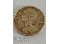 20 French centimes from 1970.
