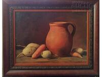 Painting, still life, art. Karl Yordanov (1905-1976)