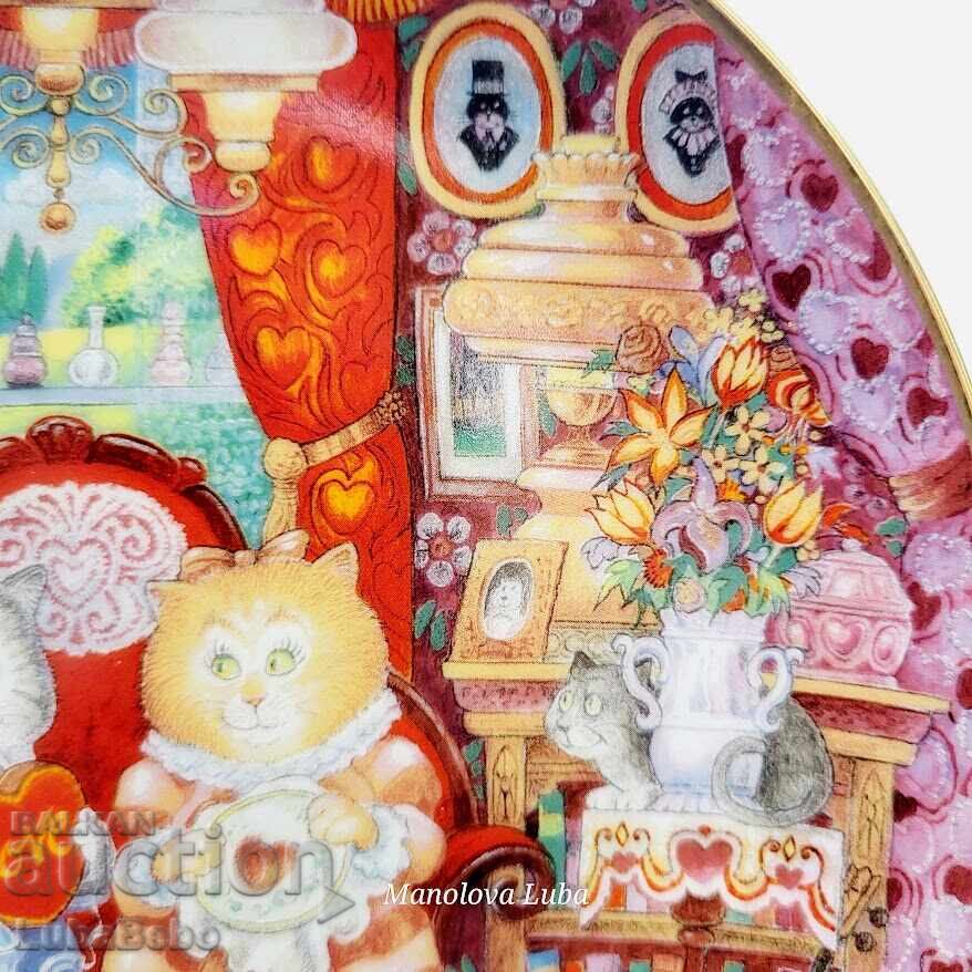 Auction Collectible porcelain plate Wconker Wuv Auction Collectible porcelain plate Wconker Wuv