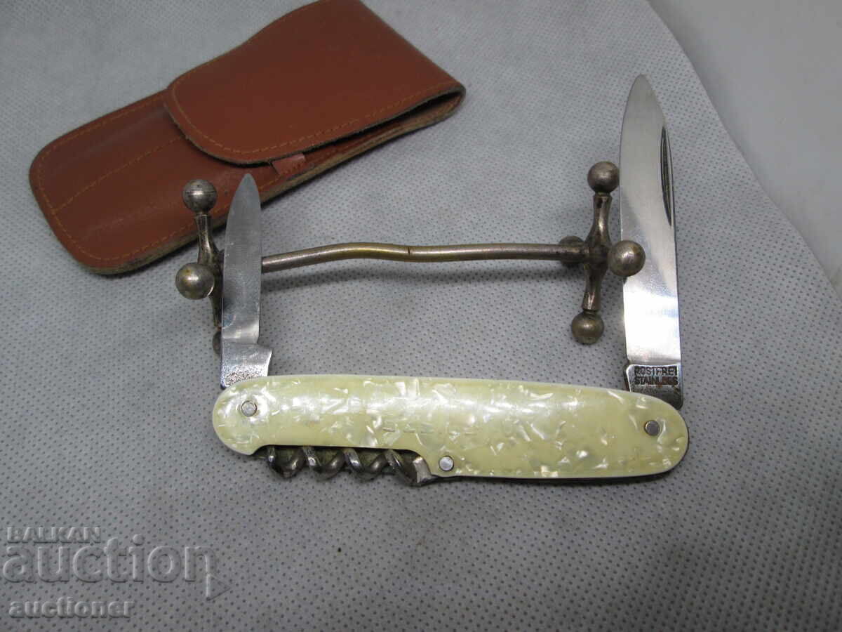 Delivery of OLD POCKET KNIFE WWII-MOTHER OF PEARL O.FRITZE MARKING Delivery of OLD POCKET KNIFE WWII-MOTHER OF PEARL O.FRITZE MARKING