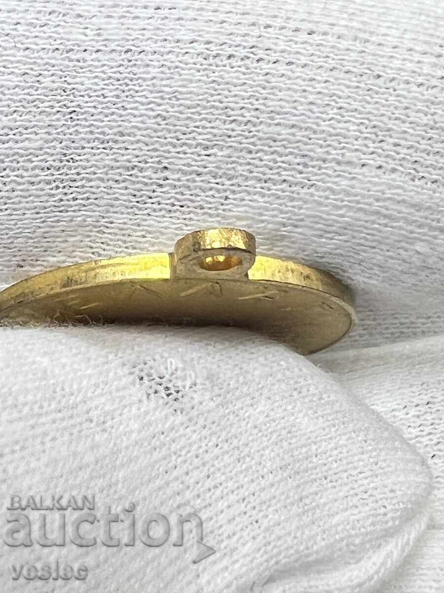 Delivery of 1930 Gold Plated Medal 100 Years of Independence of Greece Greek Mint. Delivery of 1930 Gold Plated Medal 100 Years of Independence of Greece Greek Mint.