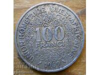 100 francs 1969 - West Africa