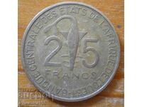 25 francs 1970 - West Africa