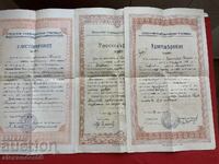 Sofia Schools 1911-12-13 Certificates