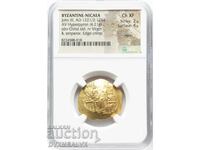 NGC - XF Gold Hyperperon of John III Duka Vatazzi