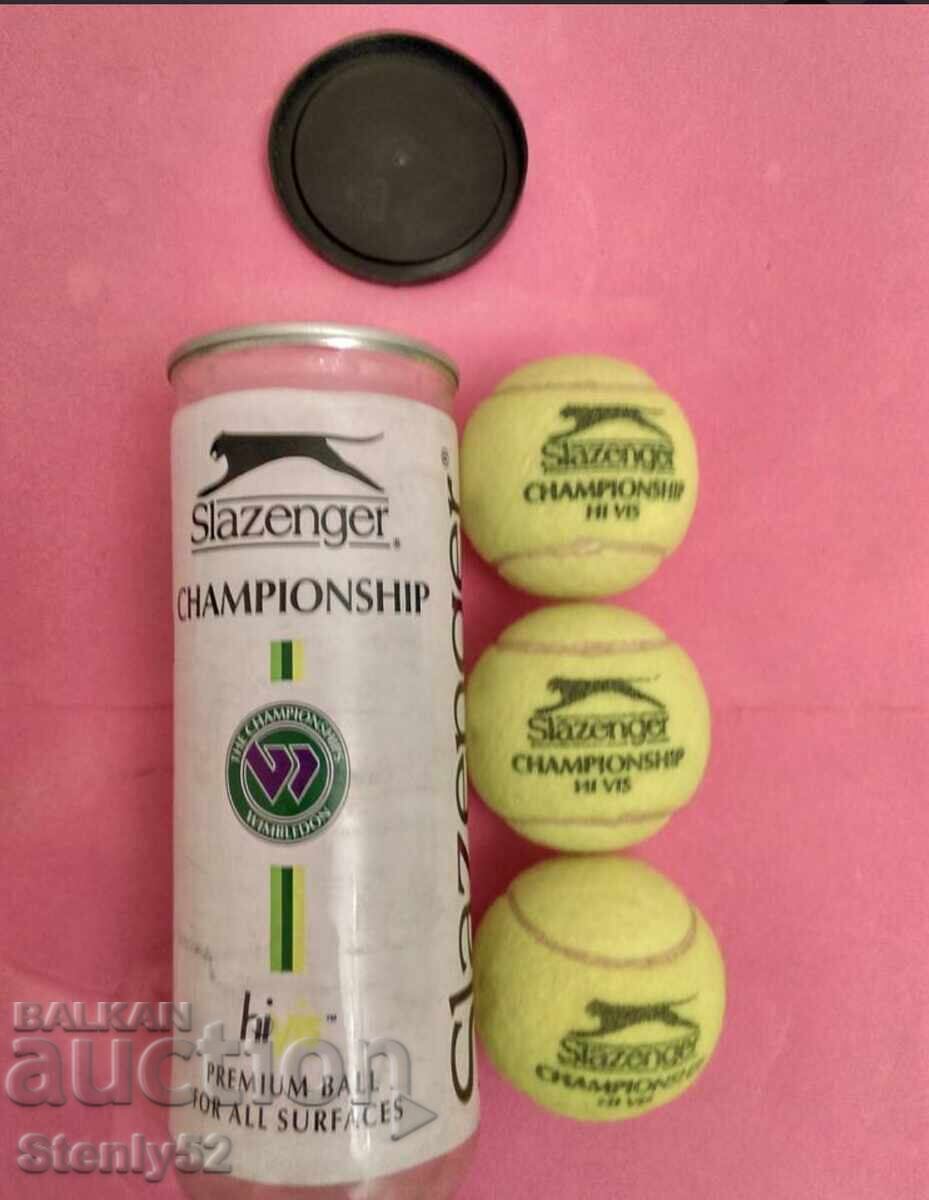 Mingi de tenis de marcă 3 buc.