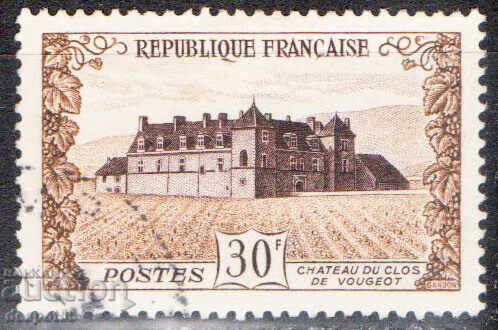 1951. France. Vougeot Castle.