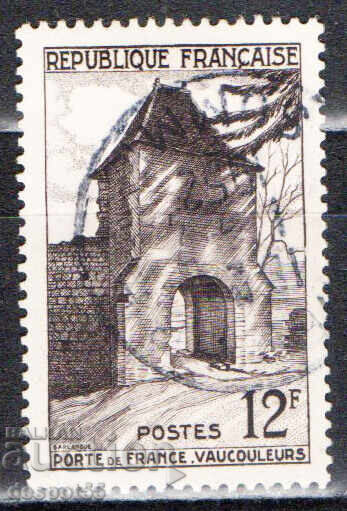 1952. France. The Gate of Vauculeur. 1952. France. The Gate of Vauculeur.