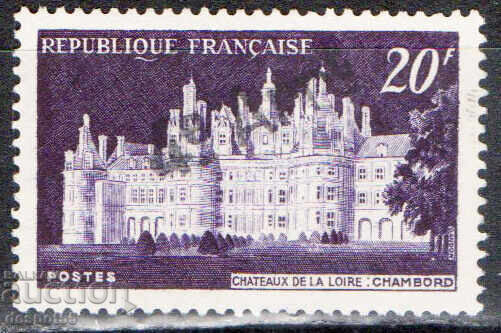 1952. France. Cambord Castle. 1952. France. Cambord Castle.