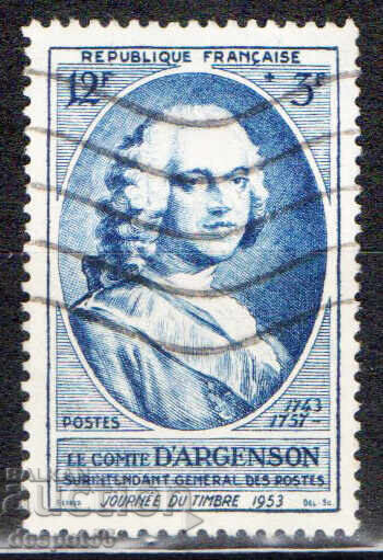 1953. France. Stamp Day. Charitable 1953. France. Stamp Day. Charitable