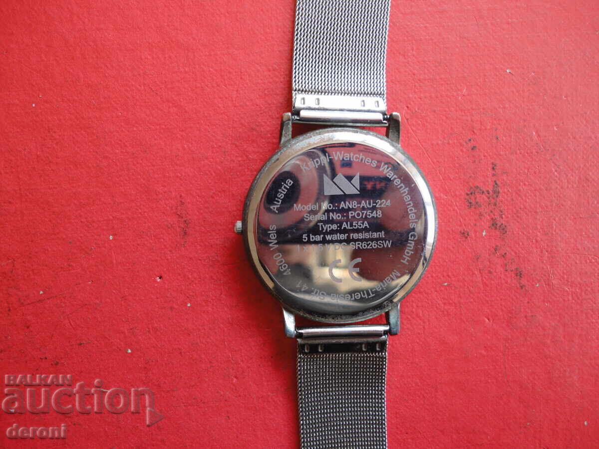 Delivery of Men's watch Austria Krippl