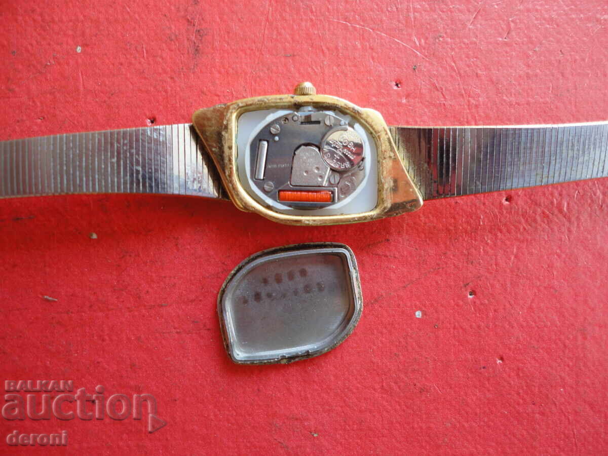 Gold-plated Swiss watch GM - 6