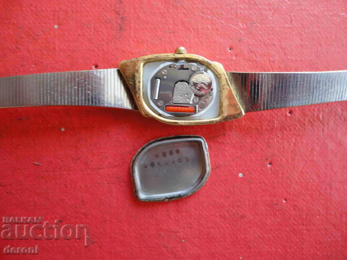 Gold-plated Swiss watch GM - 7