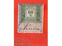 AUSTRIA - TIMBRIE - TIMBLA - 60 Kr - 1885