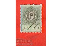 AUSTRIA - COAT OF ARMS - COAT OF ARMS - 15 Kr - 1884