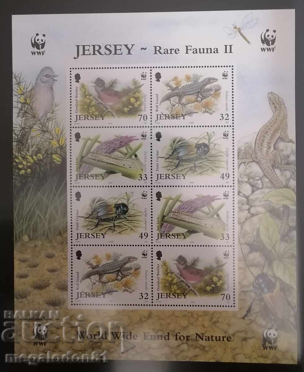 Jersey (United Kingdom) - WWF fauna Jersey (United Kingdom) - WWF fauna