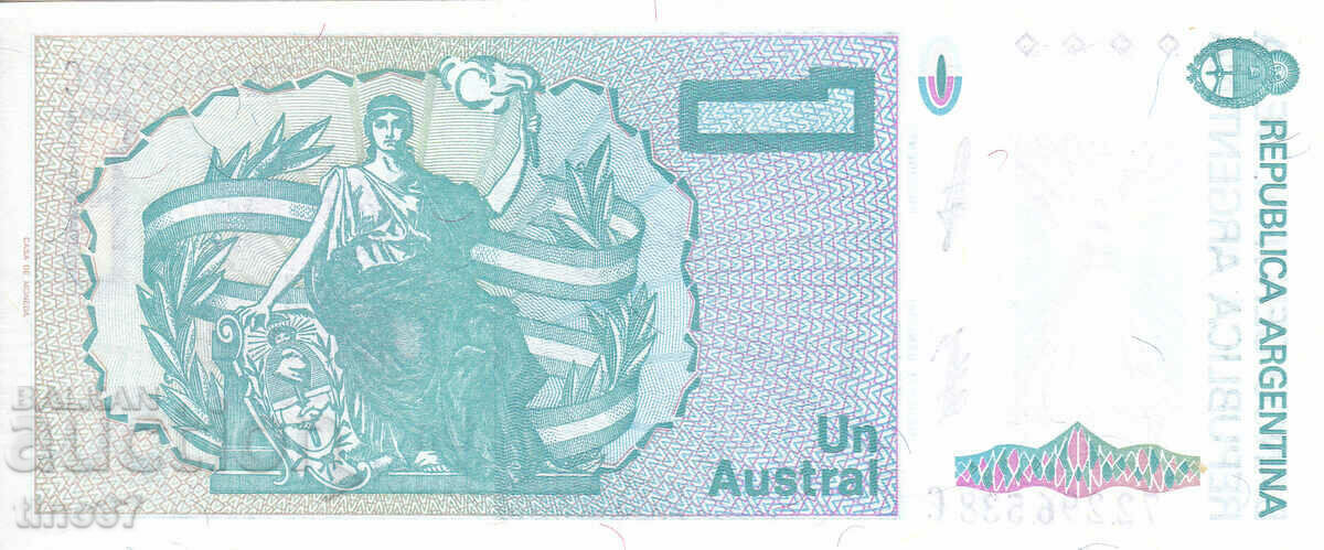 Auction tino37- ARGENTINA - 1 AUSTRALIA - 1986/89 - UNC Auction tino37- ARGENTINA - 1 AUSTRALIA - 1986/89 - UNC