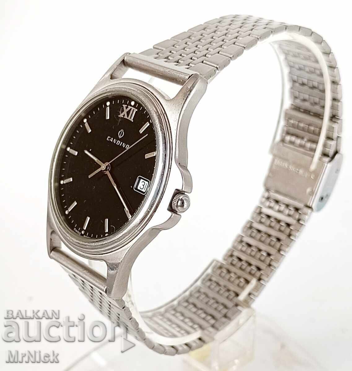 Candino quartz Swiss Made men's watch with price 120.00 BGN | € 61.36