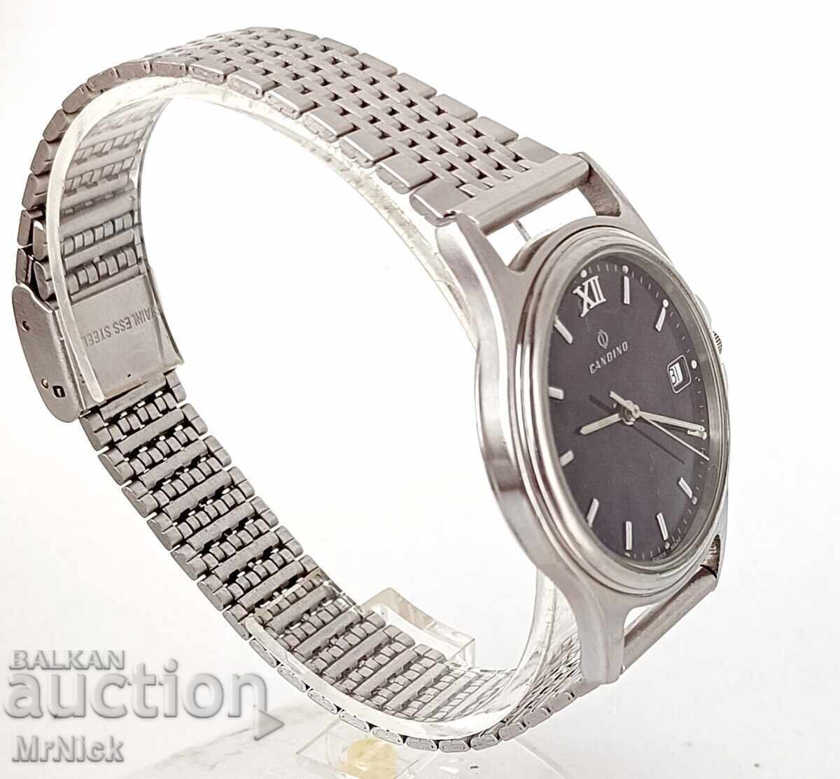 Auction  Candino quartz Swiss Made men's watch