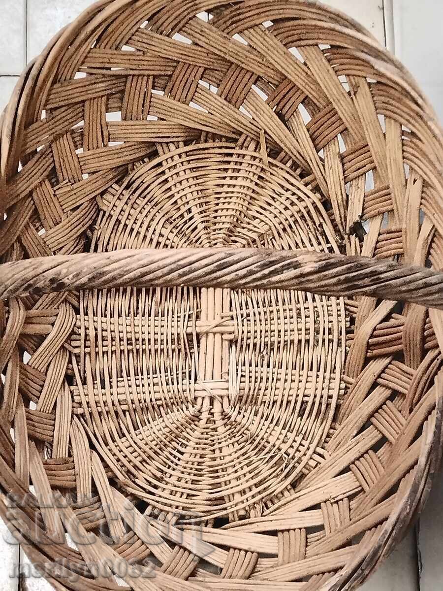 Old wicker basket paner basket - 5 Old wicker basket paner basket - 5