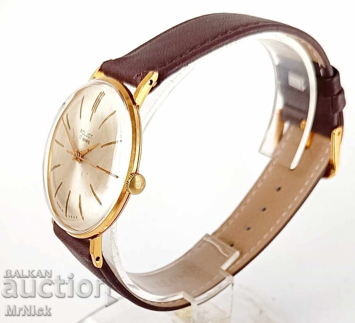 Poljot 17 jewels cal. 2409 - men's mechanical watch with price € 100.00 | 195.58 BGN