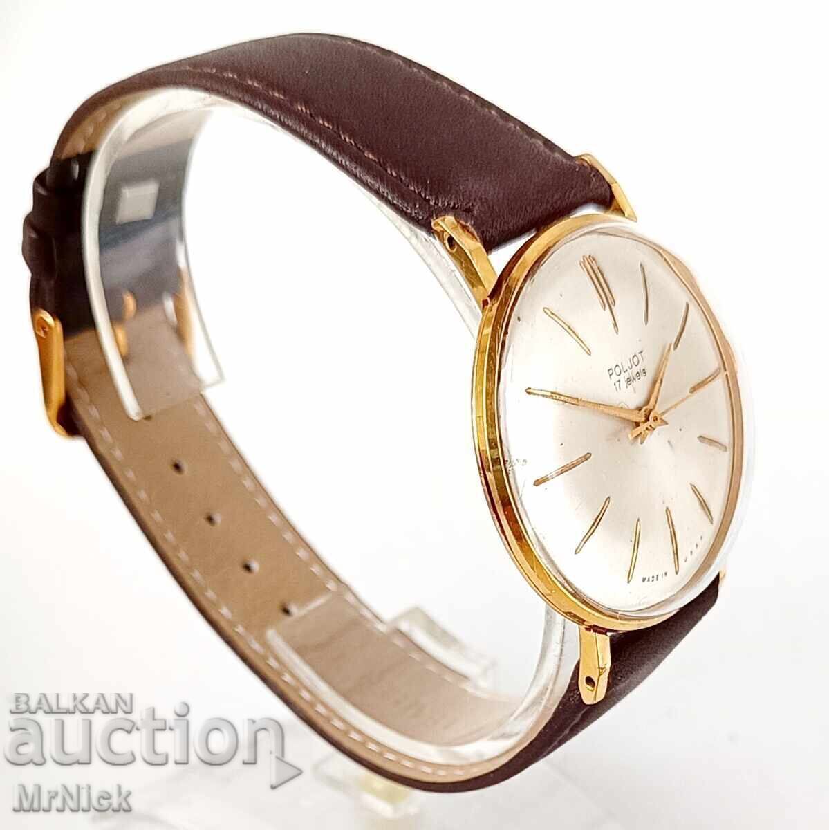 Auction  Poljot 17 jewels cal. 2409 - men's mechanical watch