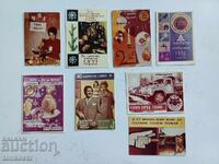 8 pcs. Calendars 1969 74 76