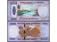 ❤️ ⭐ Rwanda 2024 2000 francs UNC new ⭐ ❤️