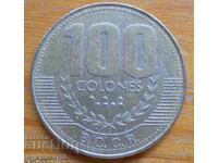 100 colones 1999 - Costa Rica