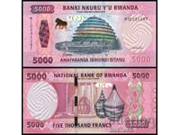 ❤️ ⭐ Rwanda 2024 5000 Franci UNC nou ⭐ ❤️