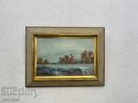 Danish oil painting by Gunnar Stenberg. No. 6477