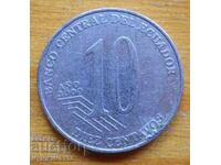 10 centavos 2000 - Ecuador