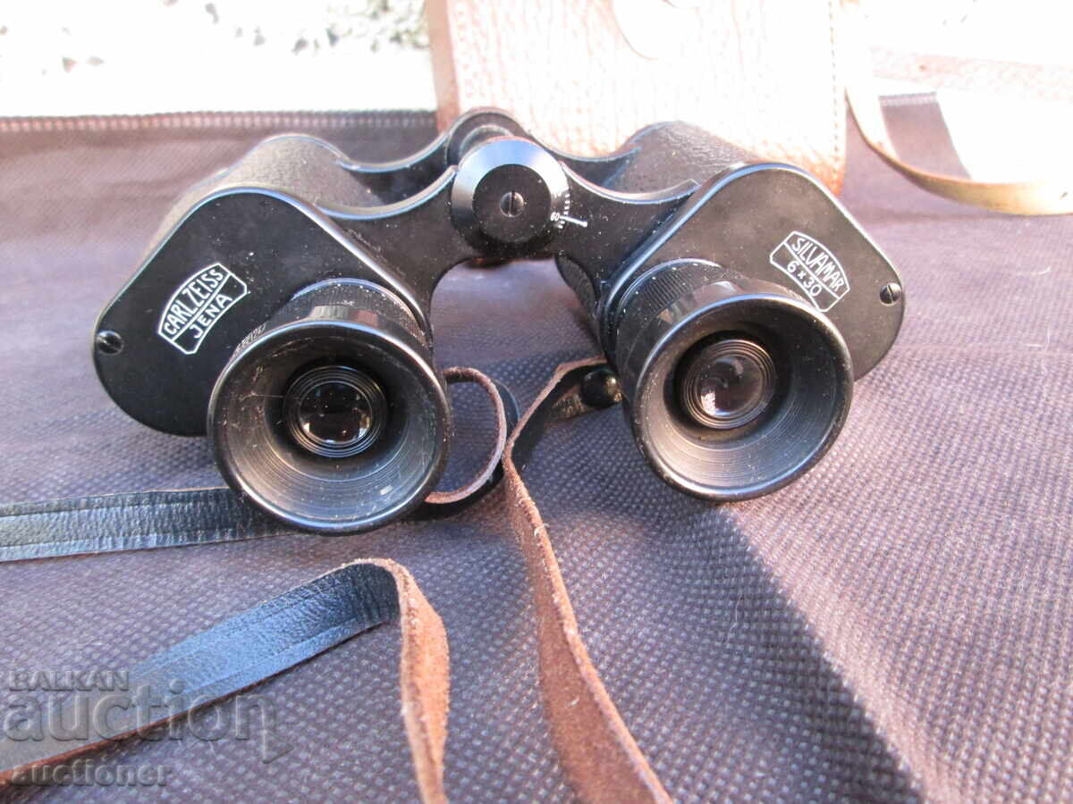 GERMAN BINOCULARS - CARL ZEISS WITH CASE - 6 GERMAN BINOCULARS - CARL ZEISS WITH CASE - 6
