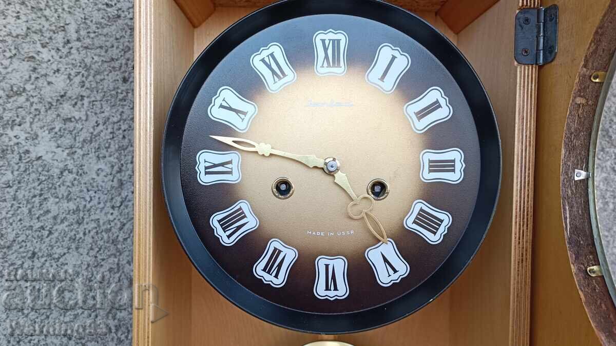 Old Russian wall clock - Jantar - 1970s - 7 Old Russian wall clock - Jantar - 1970s - 7