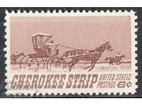 1968. SUA. Cherokee Strip - teritoriu din actualul Oklahoma.