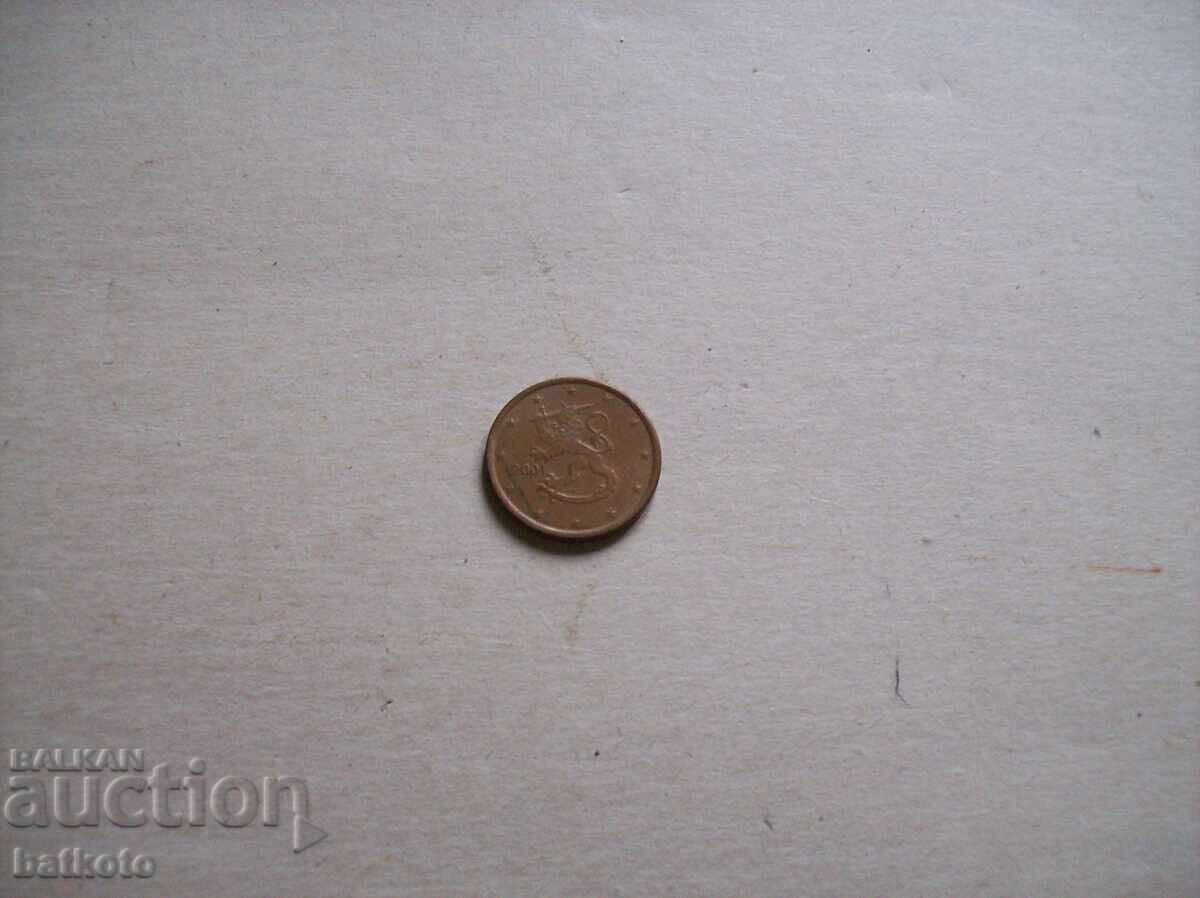 5 euro cents 2001 with price 0.50 BGN | € 0.26 5 euro cents 2001 with price 0.50 BGN | € 0.26