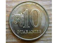 10 guarans 1996 - Paraguay