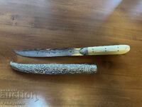 CRETAN KNIFE YATHAN DAGGER Dagger KARAKULAK AKKULAK ELEPHANT