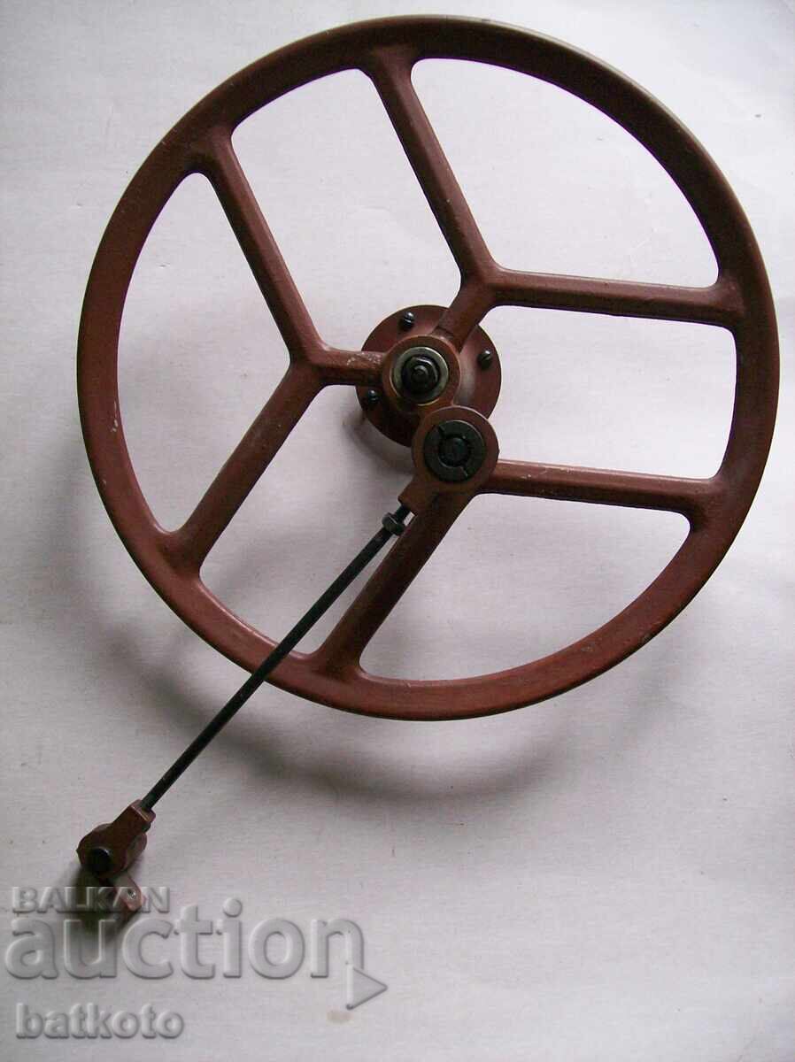 Sewing machine wheel