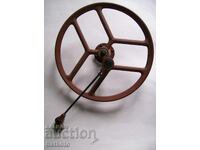 Sewing machine wheel