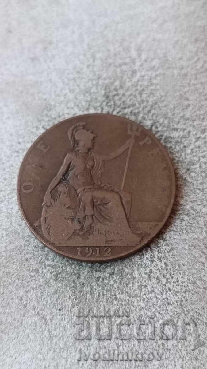 Great Britain 1 penny 1912 Great Britain 1 penny 1912