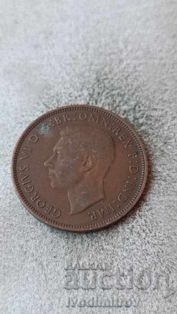 Great Britain 1 penny 1947 with price 1.65 BGN | € 0.84