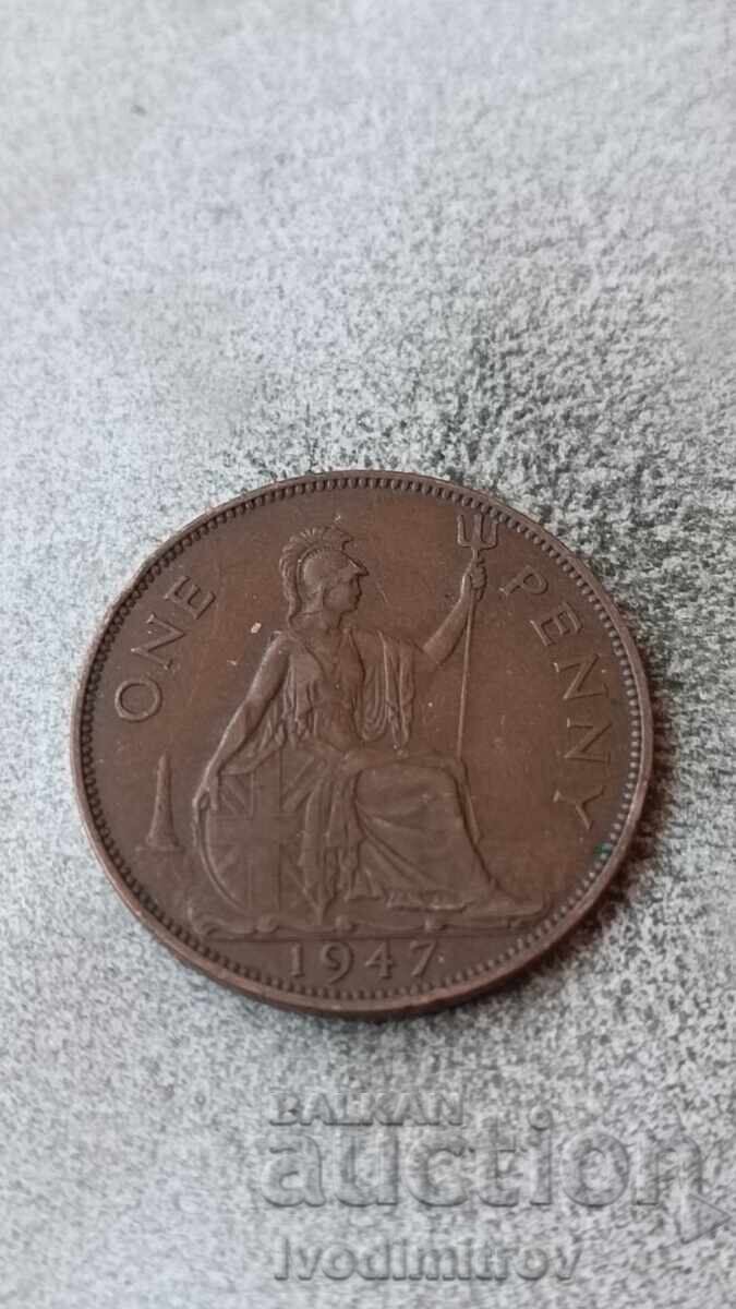 Great Britain 1 penny 1947