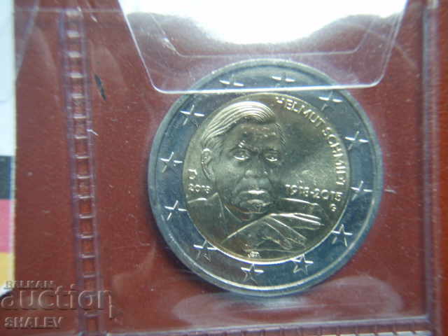 Delivery of 2 Euro 2018 Germany (A, D, F, G, J) "Helmut Schmidt" - Unc Delivery of 2 Euro 2018 Germany (A, D, F, G, J) "Helmut Schmidt" - Unc